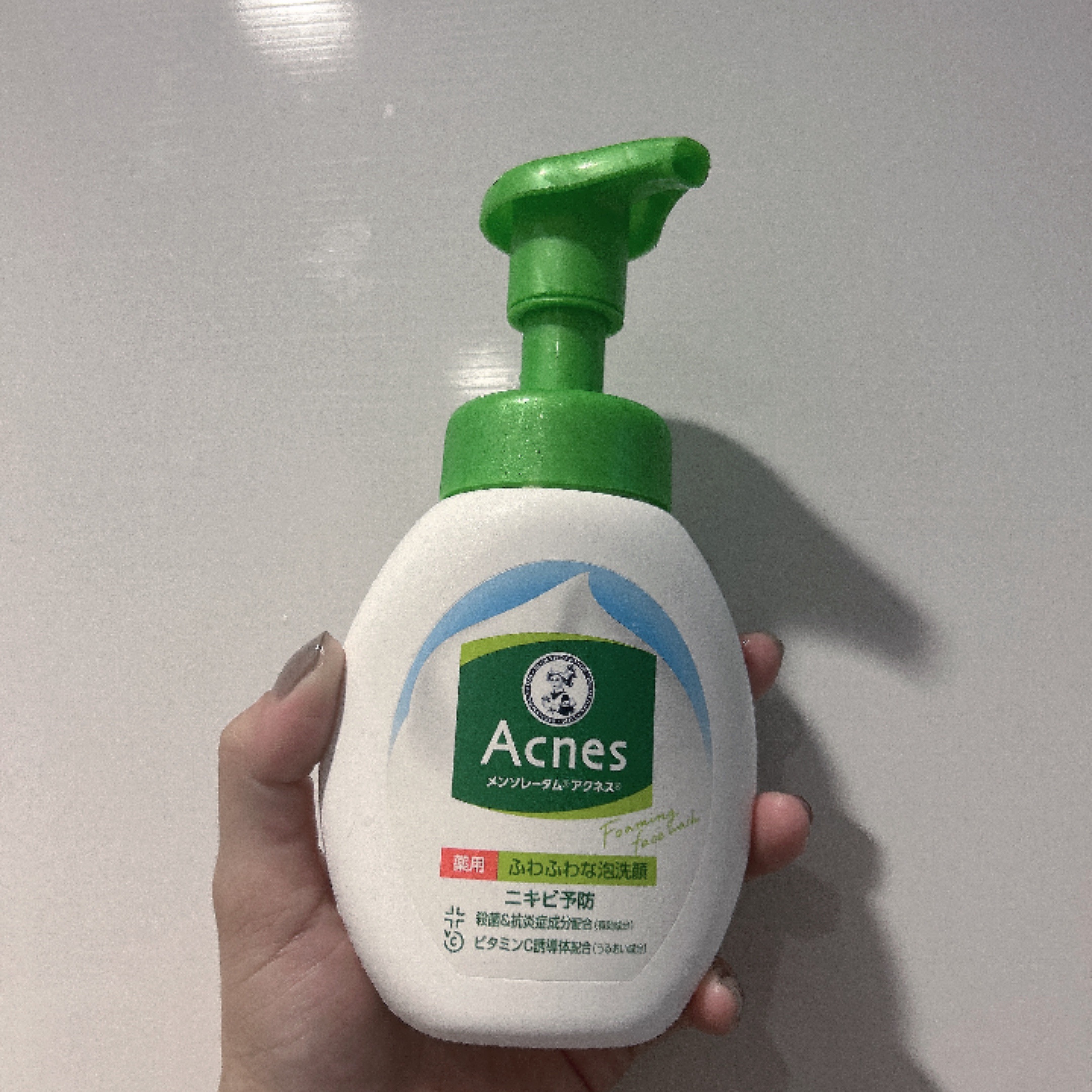 薬用ふわふわな泡洗顔/メンソレータム アクネス/泡洗顔を使ったクチコミ（1枚目）