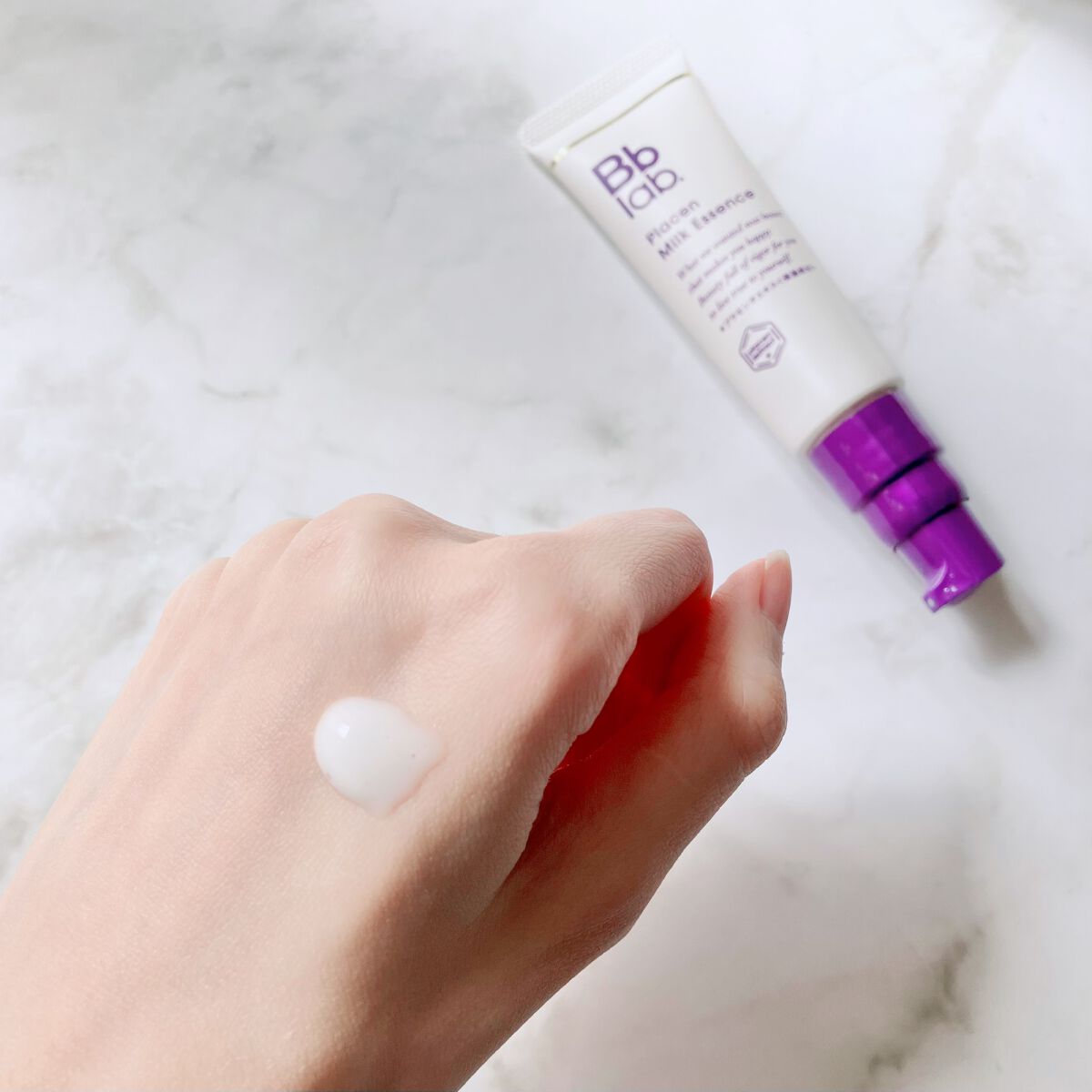 プラセンミルクエッセンス/Bb lab./美容液を使ったクチコミ（3枚目）