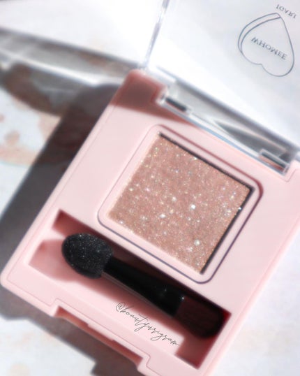 フーミー シングルラメシャドウ/WHOMEE/単色アイシャドウを使ったクチコミ(3枚目)