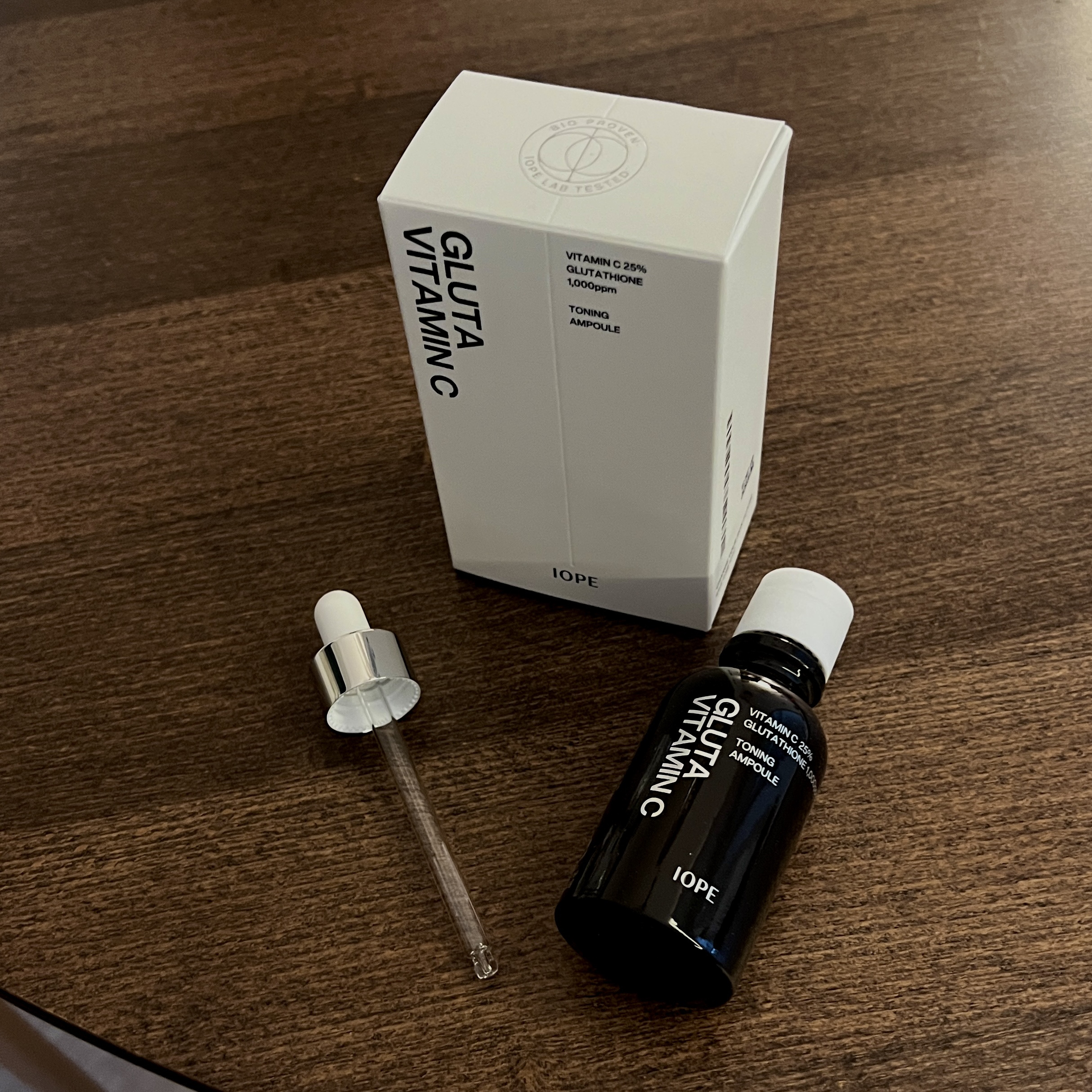 グルタ ビタミンC トーニング アンプル/IOPE/美容液を使ったクチコミ（1枚目）