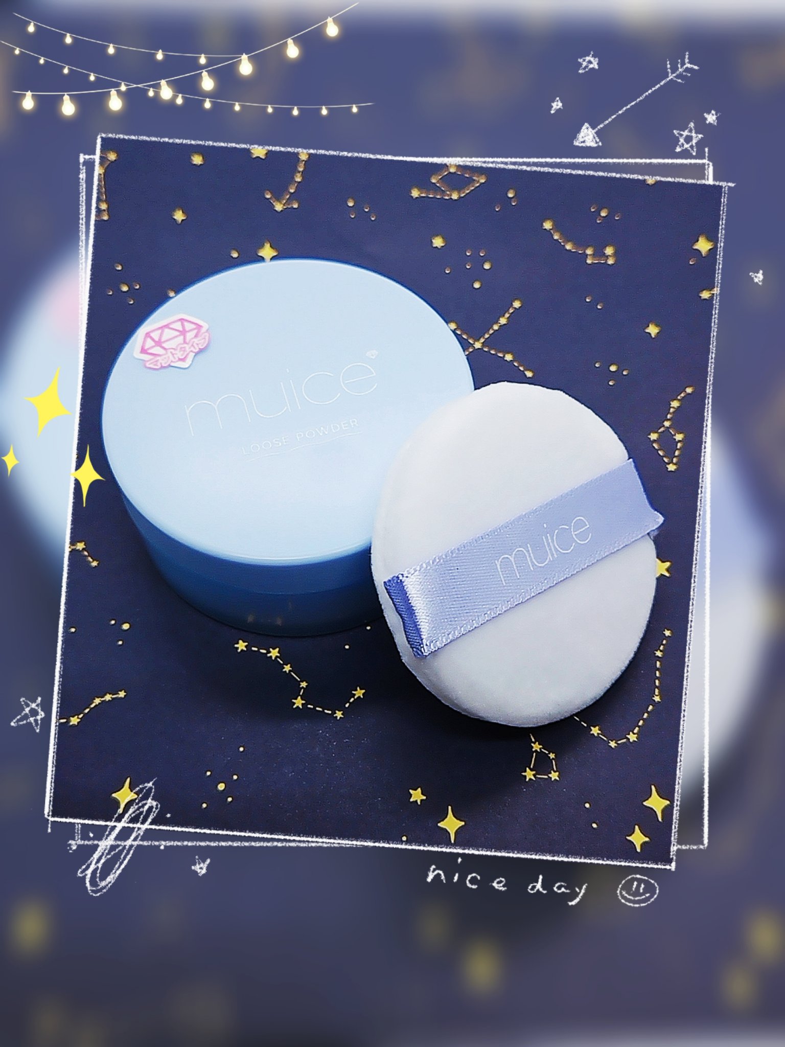 ヨレンパウダー さらポアカバー/muice/ルースパウダーを使ったクチコミ（1枚目）