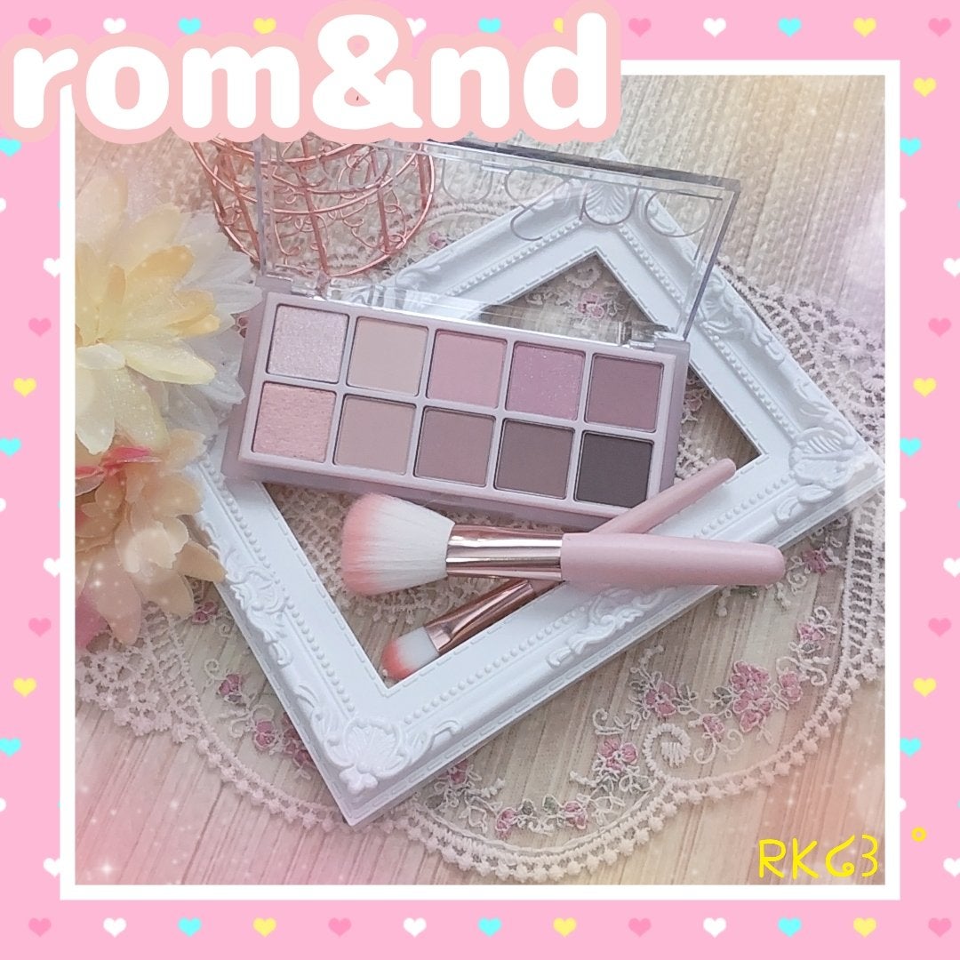 ベターザンパレット/rom&nd/アイシャドウパレットを使ったクチコミ(1枚目)