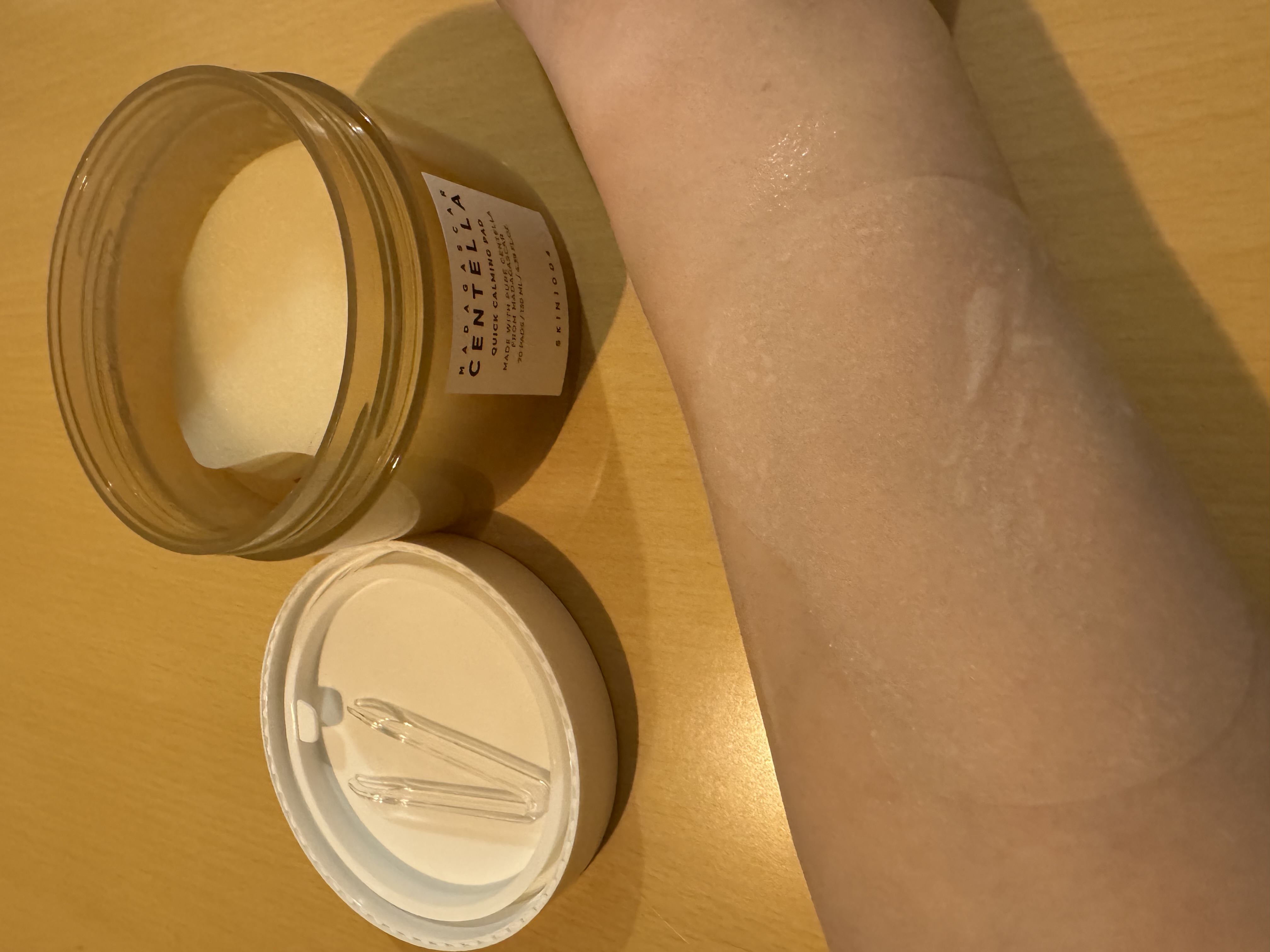 センテラ クイックカーミングパッド/SKIN1004/トナーパッドを使ったクチコミ（1枚目）