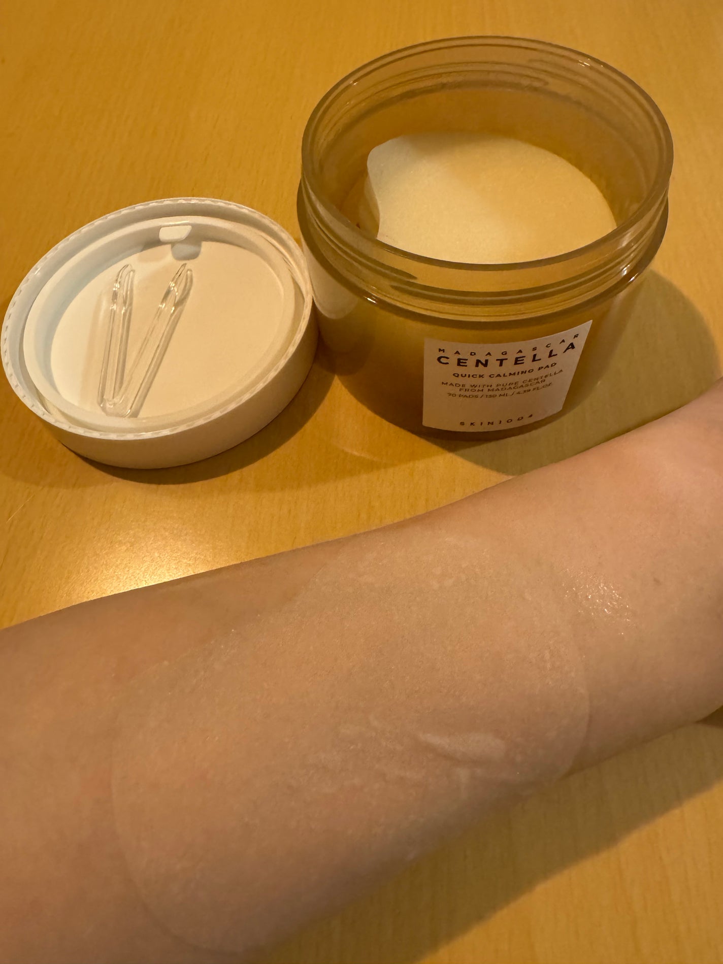 センテラ クイックカーミングパッド/SKIN1004/トナーパッドを使ったクチコミ(1枚目)