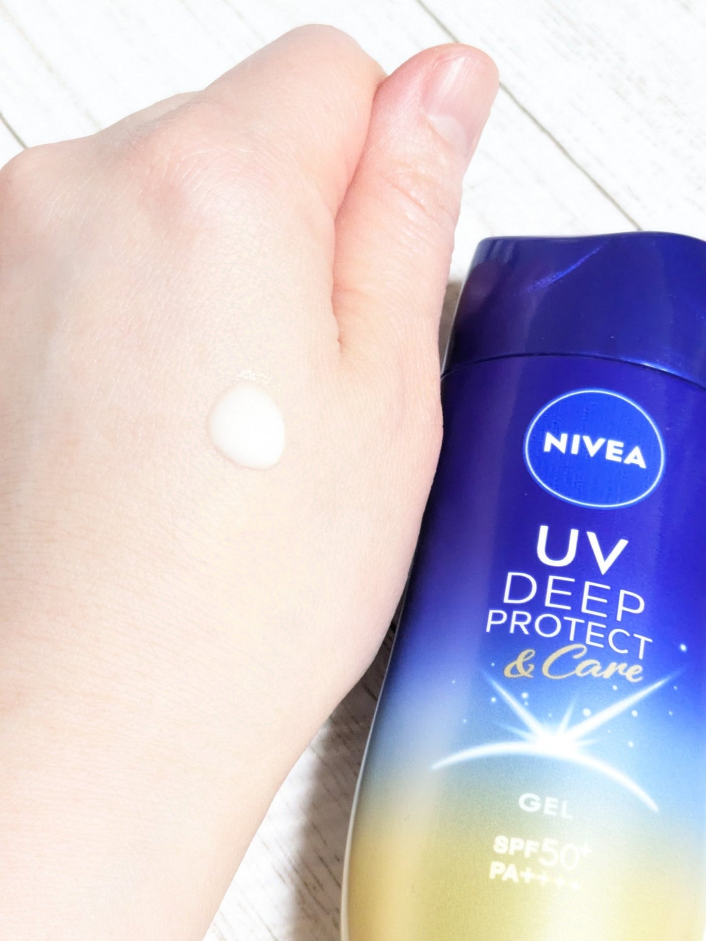ニベアUV ディープ プロテクト&ケア ジェル/ニベア/日焼け止めジェルを使ったクチコミ(10枚目)