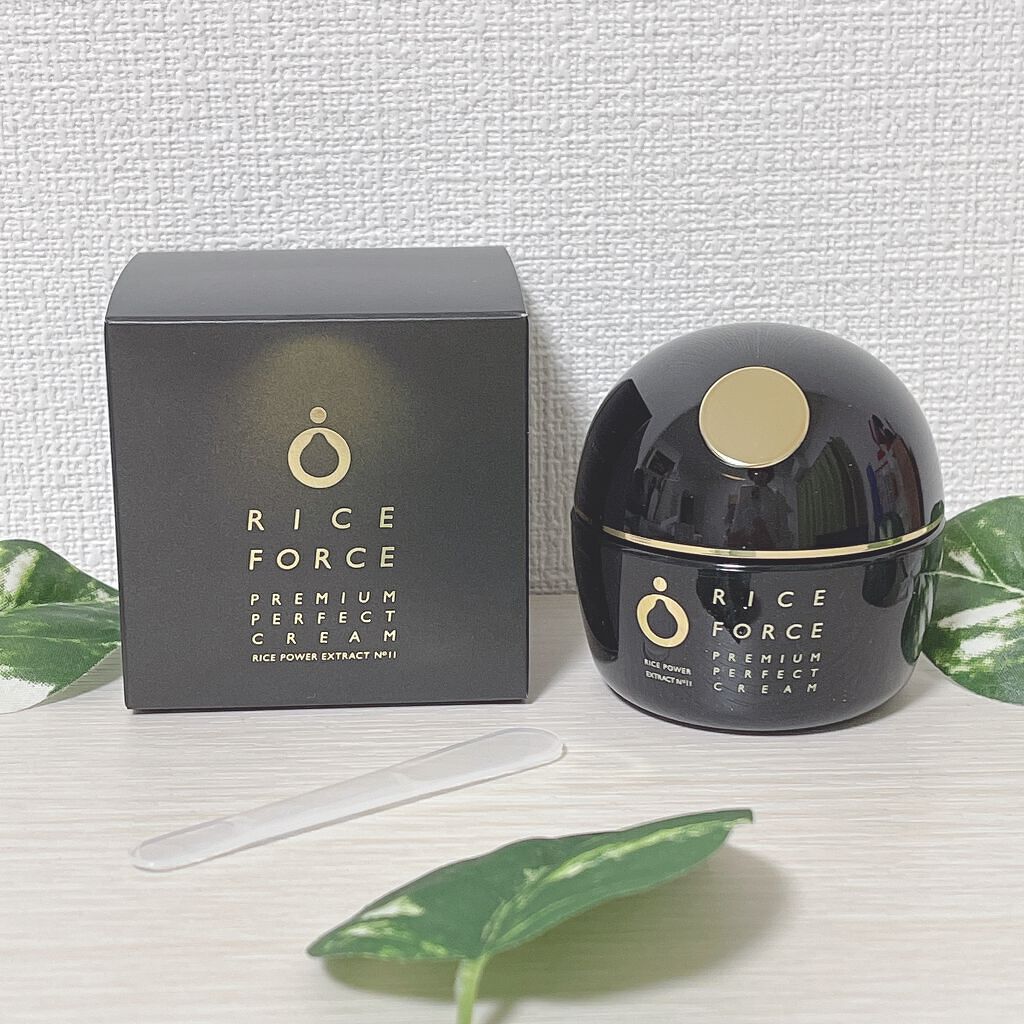 プレミアムパーフェクトクリーム/ライスフォース/フェイスクリームを使ったクチコミ(5枚目)