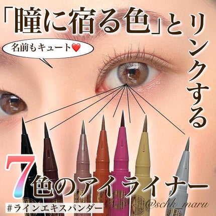 ラインエキスパンダー /MAJOLICA MAJORCA/リキッドアイライナーを使ったクチコミ(1枚目)