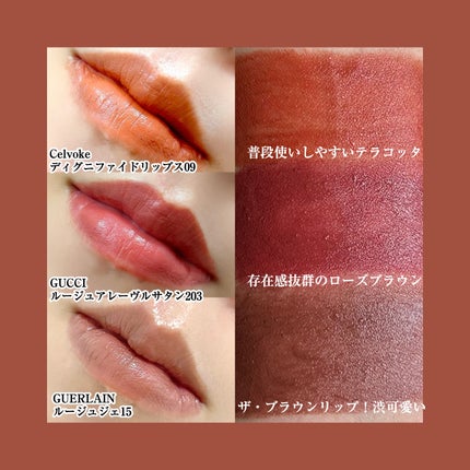 ディグニファイド リップス/Celvoke/口紅を使ったクチコミ(2枚目)