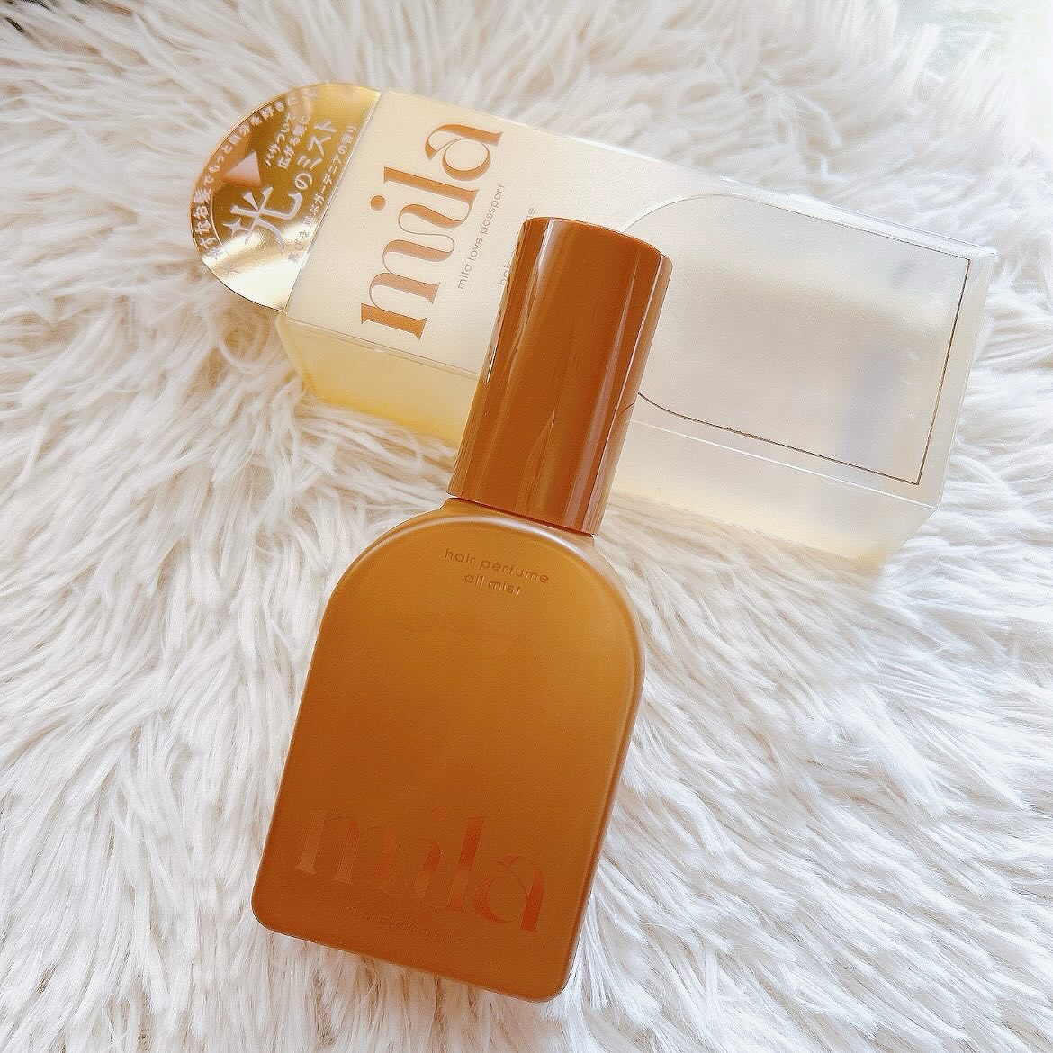 ミラ パフューム オイル ミスト/ラブパスポート/ヘアオイルを使ったクチコミ（2枚目）