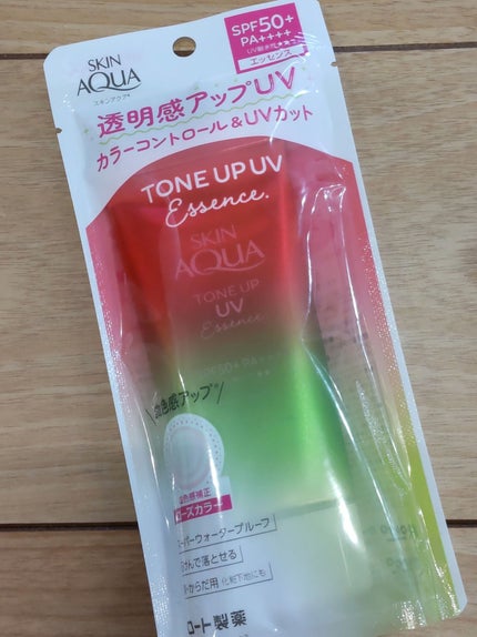 スキンアクア トーンアップUVエッセンス/スキンアクア/日焼け止めクリームを使ったクチコミ(1枚目)