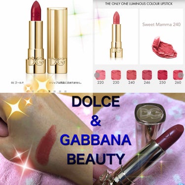 ザ・オンリーワン ルミナスカラー リップスティック/DOLCE&GABBANA BEAUTY/口紅を使ったクチコミ（1枚目）