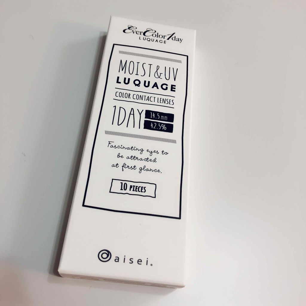 エバーカラーワンデー ルクアージュ/エバーカラー/ワンデー（１DAY）カラコンを使ったクチコミ（1枚目）