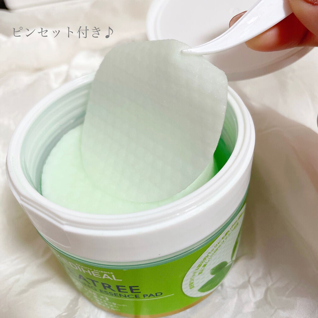 ティーツリーカーミングエッセンスパッド/MEDIHEAL/トナーパッドを使ったクチコミ(3枚目)