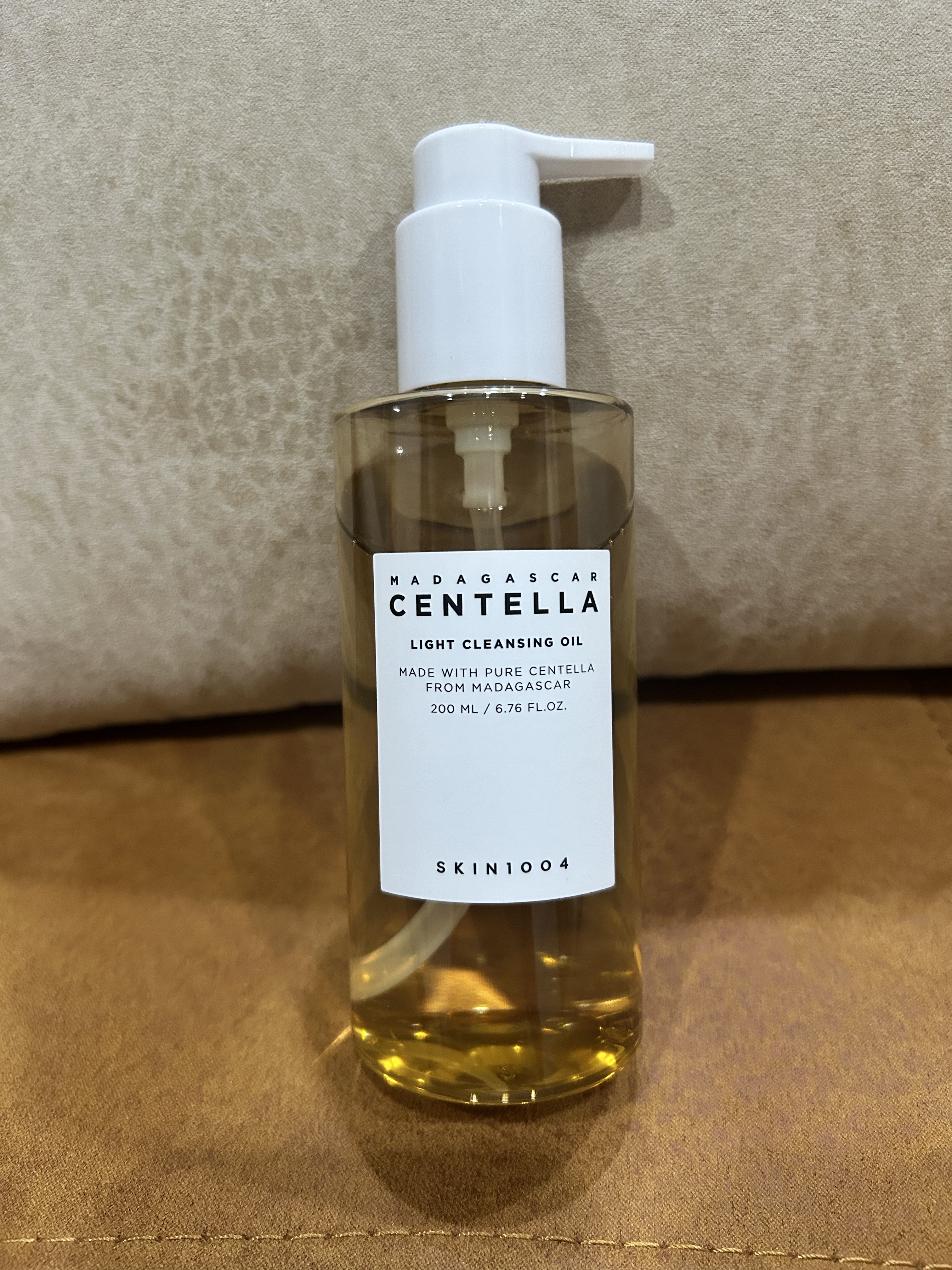 センテラ ライトクレンジングオイル/SKIN1004/オイルクレンジングを使ったクチコミ（1枚目）