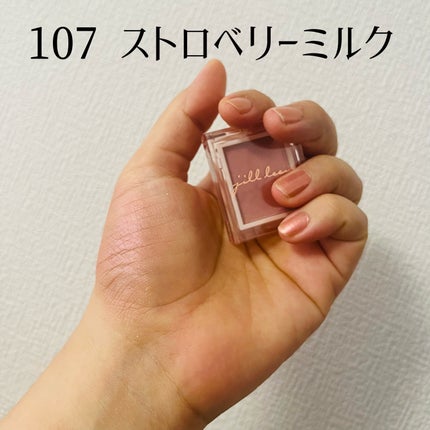 jill leen. シングルムースアイシャドウ/jill leen./単色アイシャドウを使ったクチコミ(6枚目)