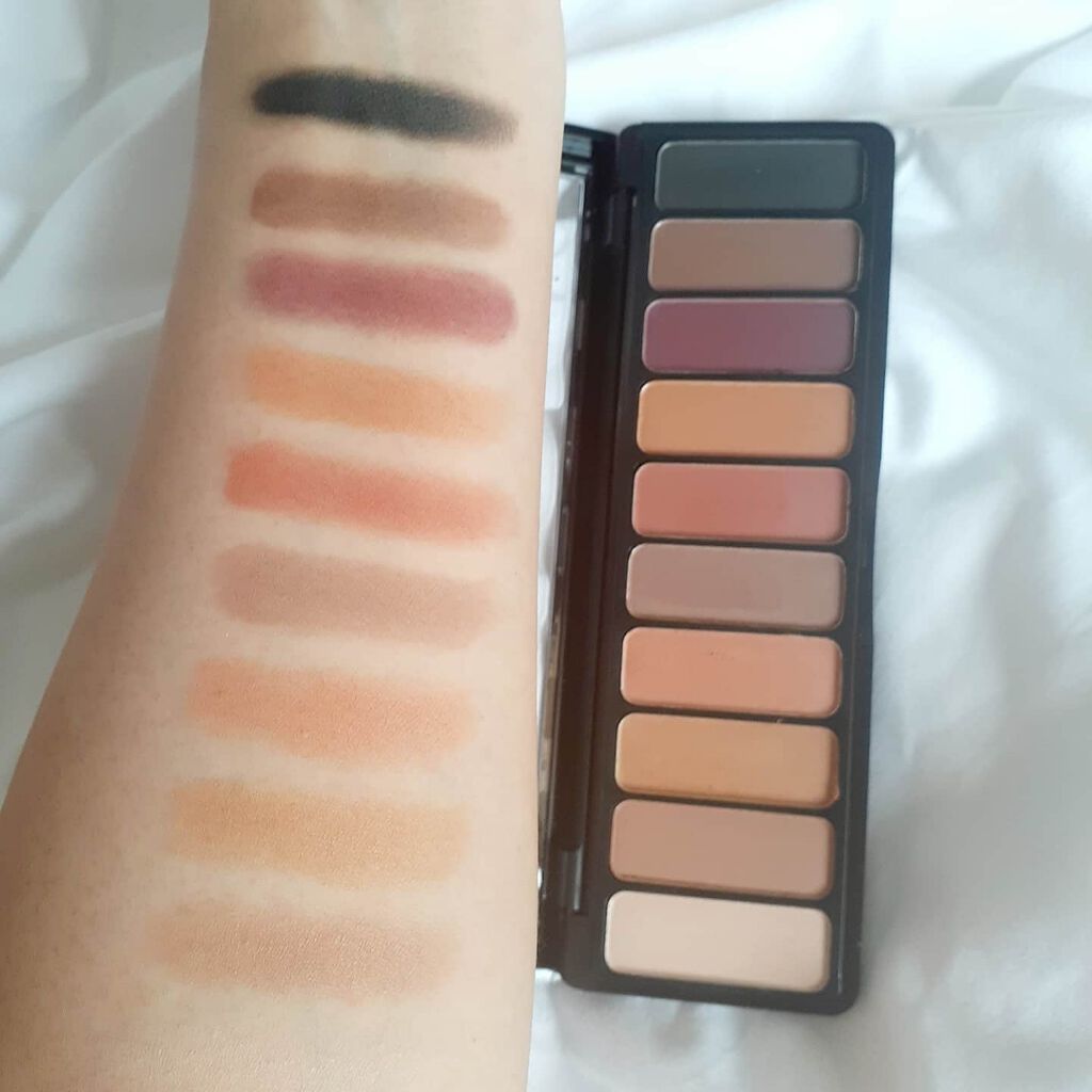 マッド・フォー・マットアイシャドーパレット/e.l.f. Cosmetics/アイシャドウパレットを使ったクチコミ(3枚目)