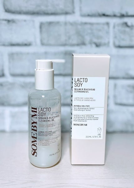 みゅう on LIPS 「(サムバイミー)ラクトソイセバム&ブラックヘッドクレンジングオ..」(5枚目)