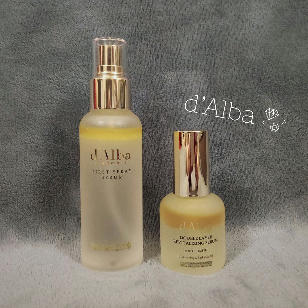 ダルバ ホワイトトリュフファーストスプレーセラム/ダルバ/ミスト状化粧水を使ったクチコミ（1枚目）