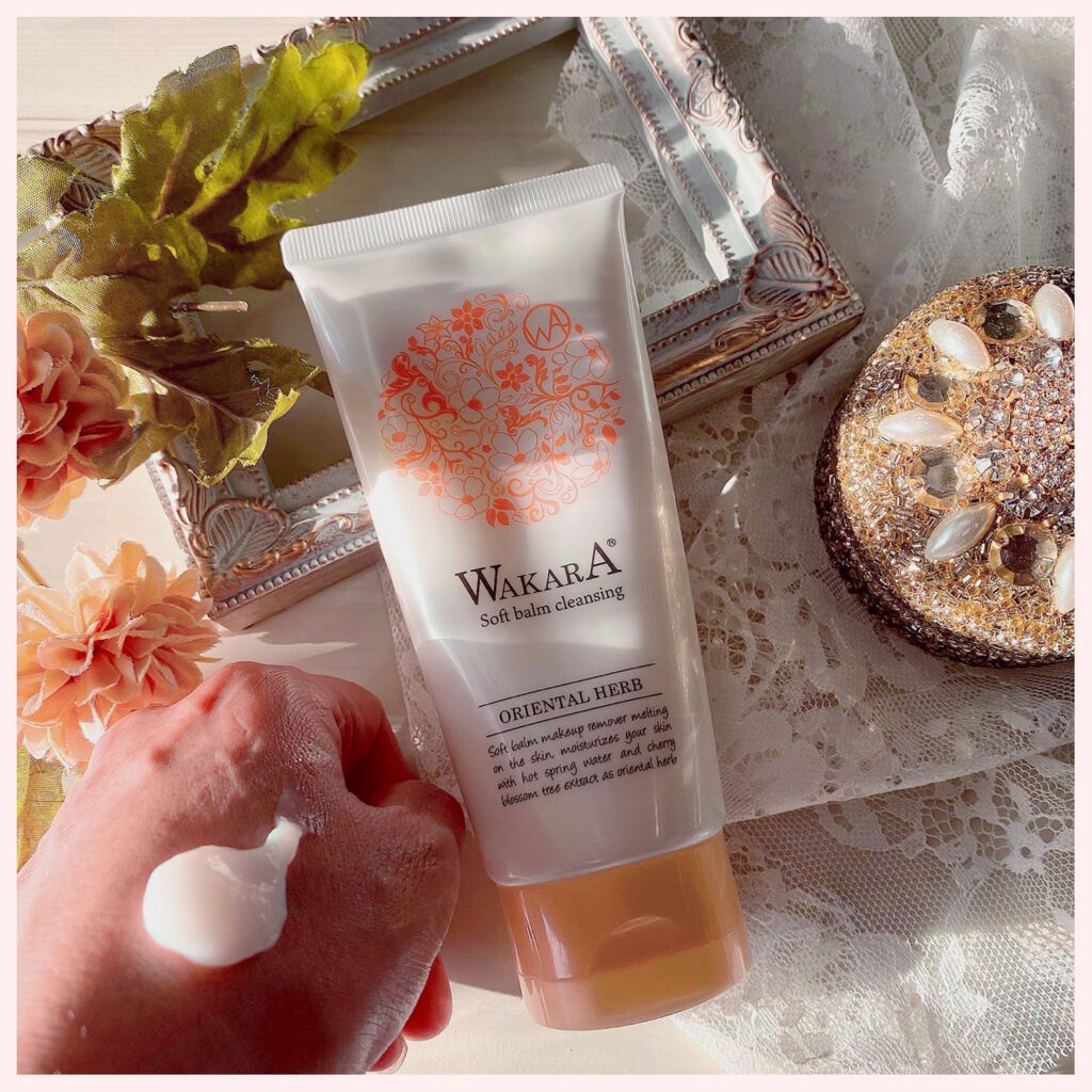 和から やわらかバームクレンジング/WAKARA (和から)/クレンジングバームを使ったクチコミ（2枚目）