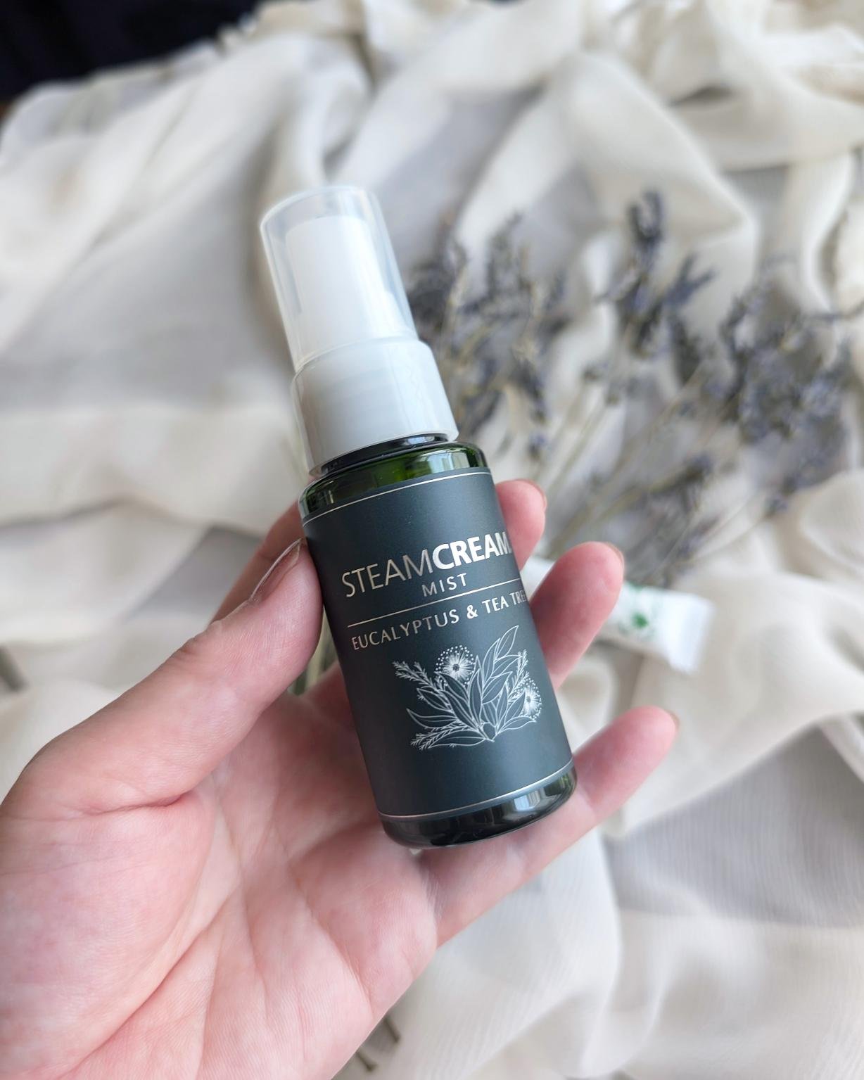 スチームクリームミストET(ユーカリ&ティーツリー)/STEAMCREAM/ミスト状化粧水を使ったクチコミ（2枚目）