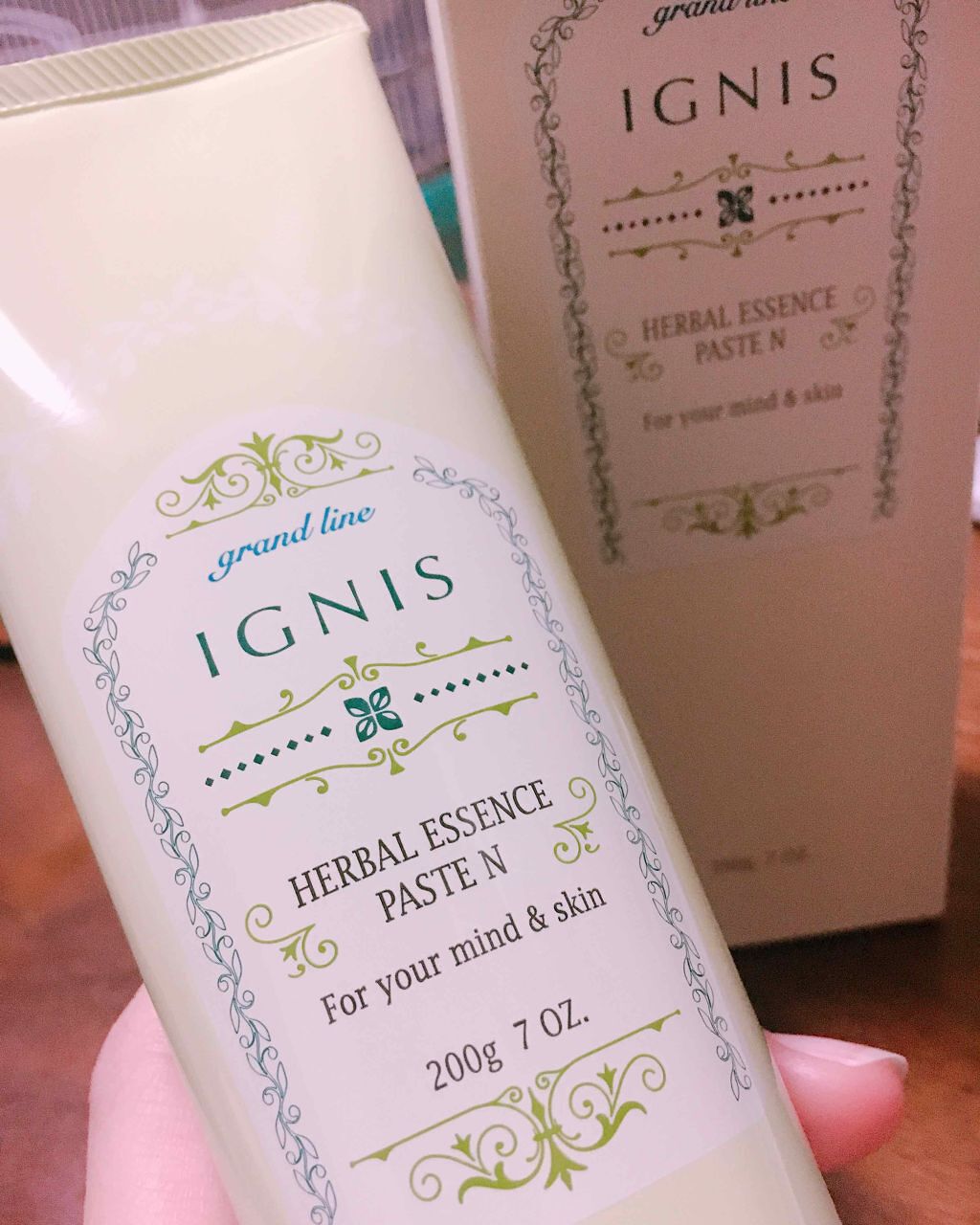 ハーバルエッセンス ペースト/IGNIS/その他洗顔料を使ったクチコミ（1枚目）