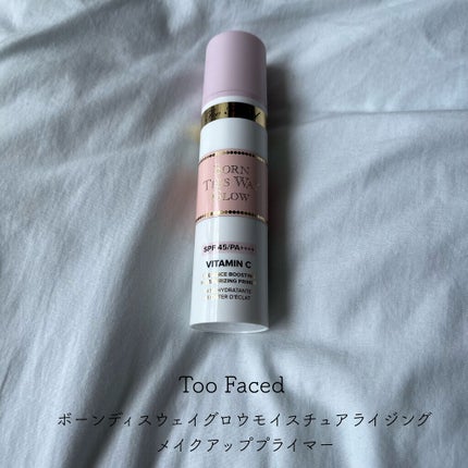 ボーン ディス ウェイ グロウ モイスチュアライジング メイクアップ プライマー/Too Faced/化粧下地を使ったクチコミ(1枚目)