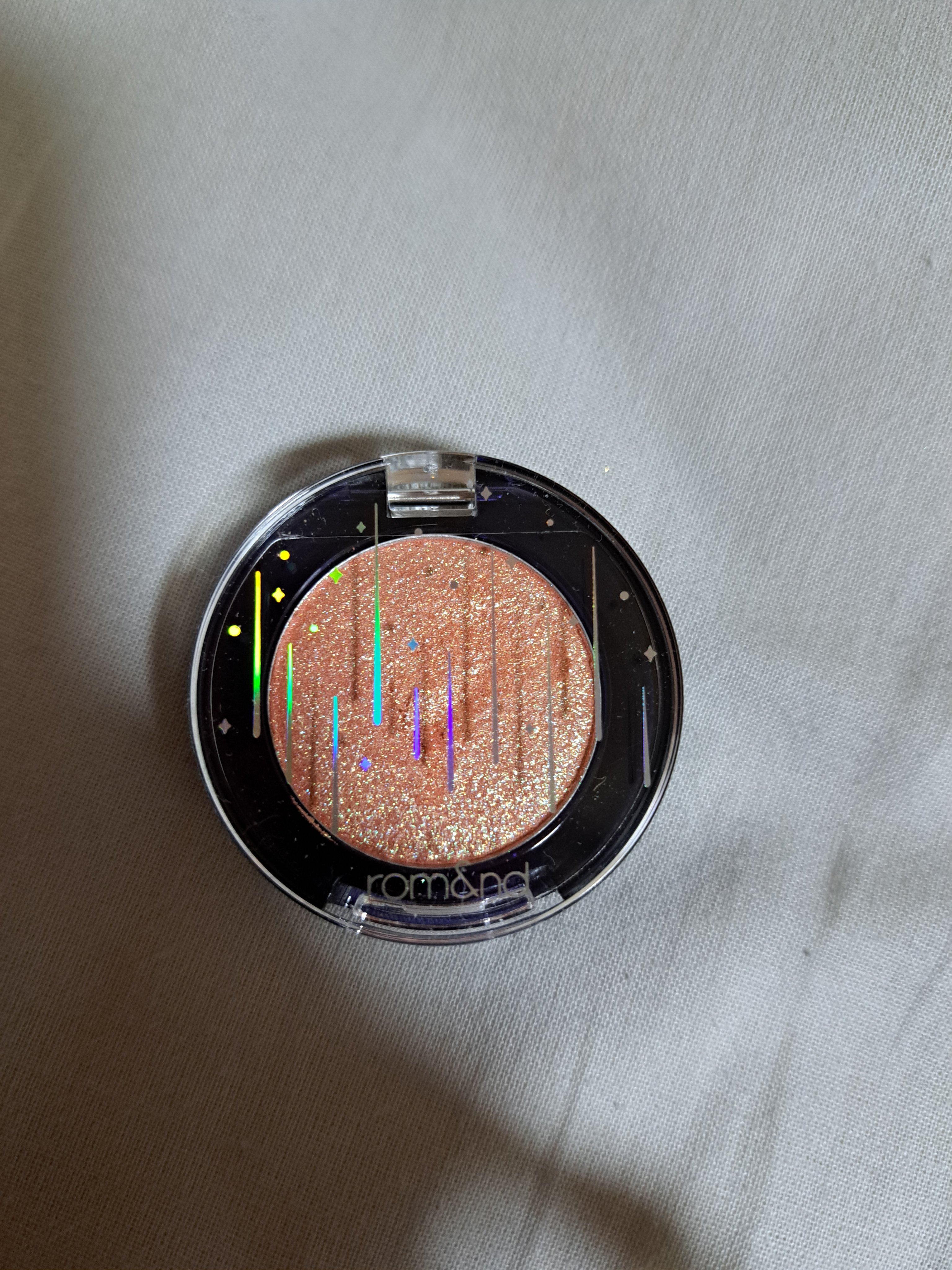 グリッター シャドウ カラー/rom&nd/グリッターを使ったクチコミ（2枚目）