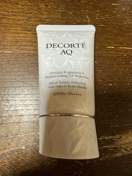 AQ アブソリュート UV プロテクション ブライトニング & リンクル/DECORTÉ/日焼け止めローションを使ったクチコミ(1枚目)