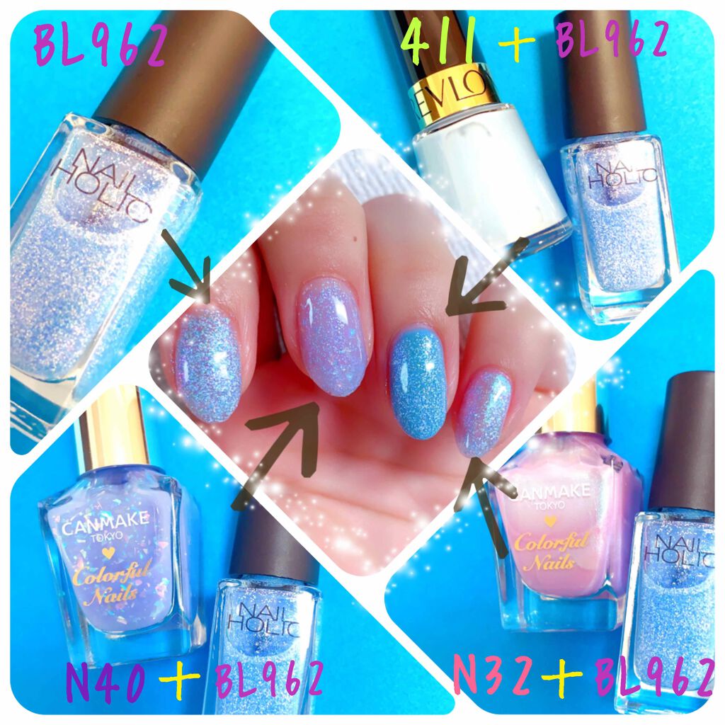 ネイルホリック Aurora Glitter/ネイルホリック/マニキュアを使ったクチコミ(1枚目)