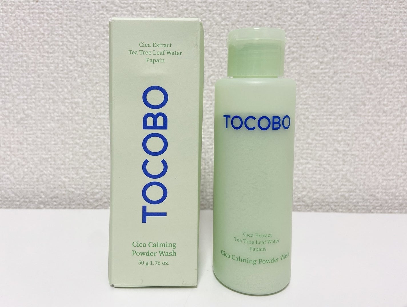 シカカーミングパウダーウォッシュ/TOCOBO/洗顔パウダーを使ったクチコミ(2枚目)