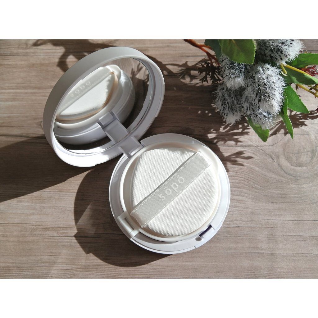 クッションファンデ 03 ミディアム/sopo/クッションファンデーションを使ったクチコミ（3枚目）