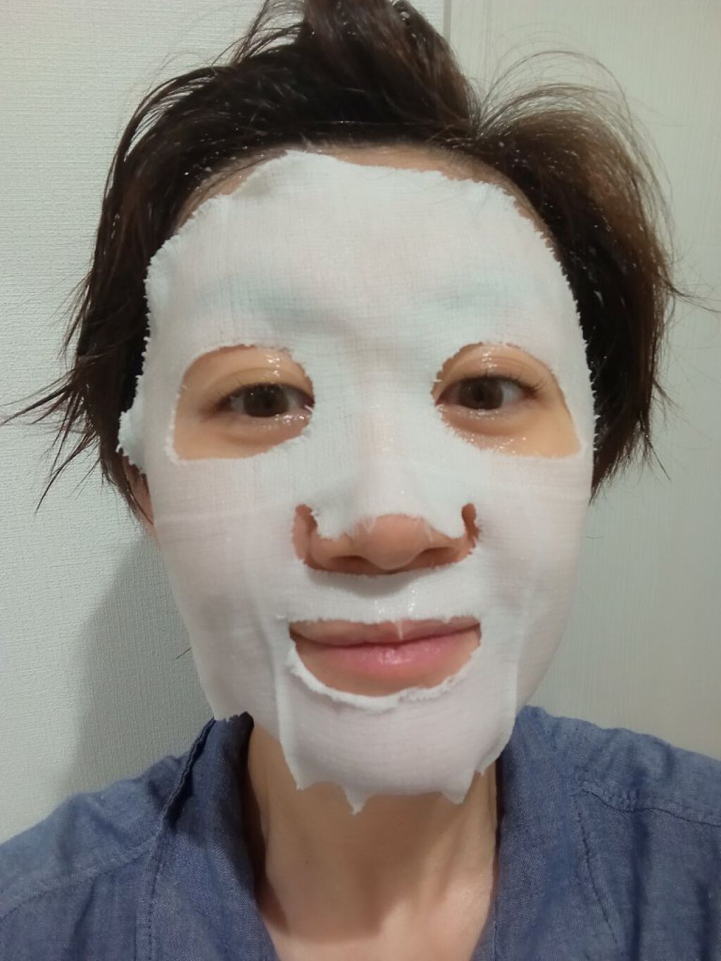 モイスチャーライジングニットマスク/Dermatory/シートマスク・パックを使ったクチコミ（2枚目）