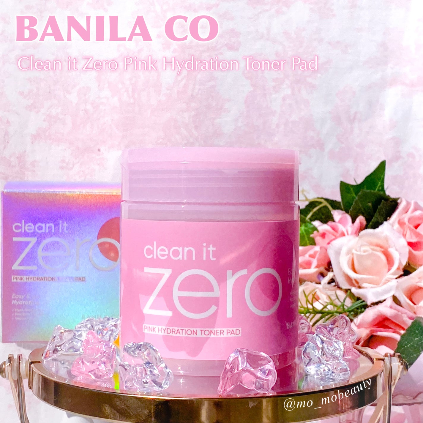 クリーンイットゼロ ピンクモイスチャートナーパッド/BANILA CO/トナーパッドを使ったクチコミ(1枚目)