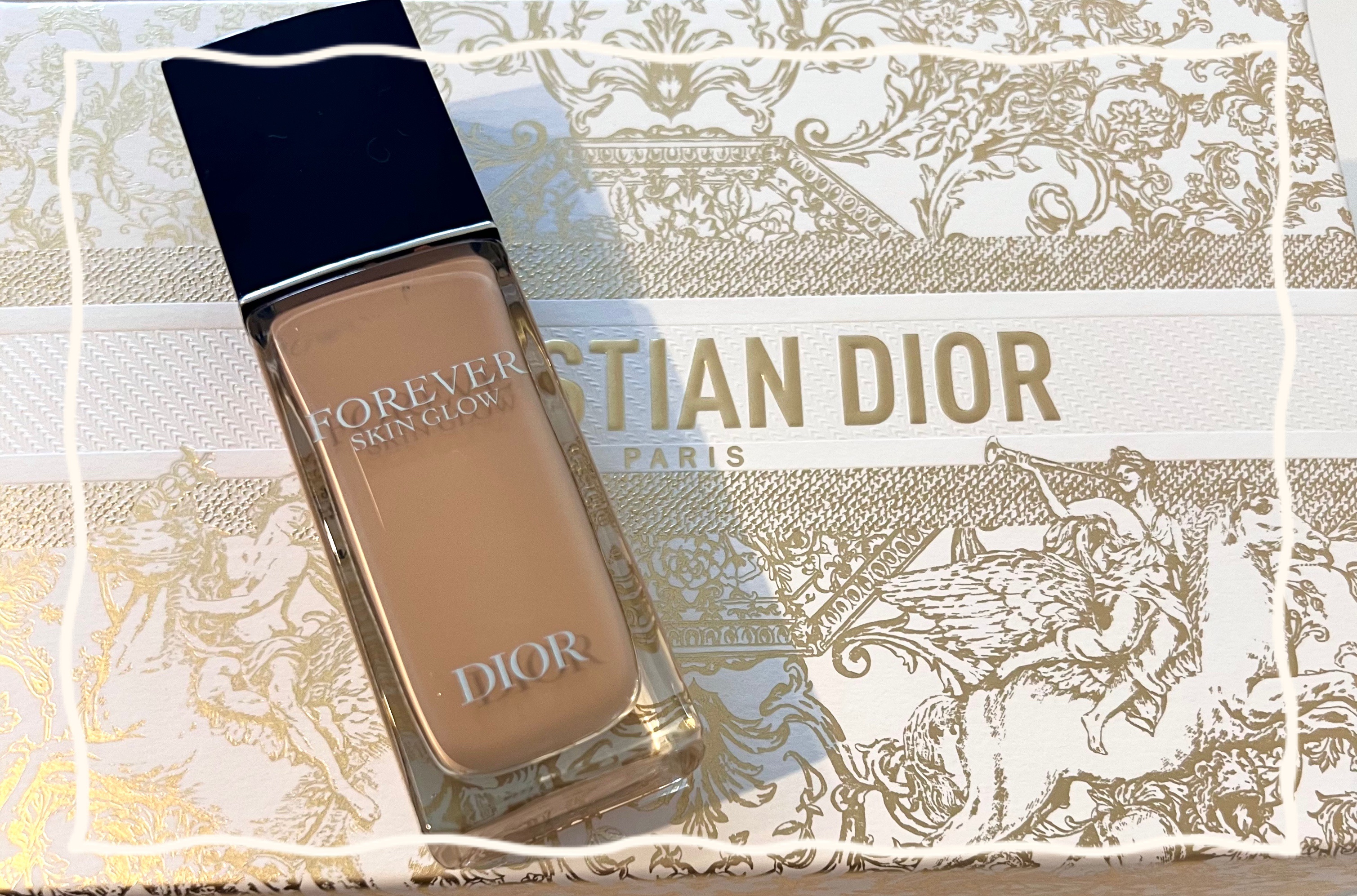 ディオールスキン フォーエヴァー フルイド グロウ/Dior/リキッドファンデーションを使ったクチコミ（2枚目）