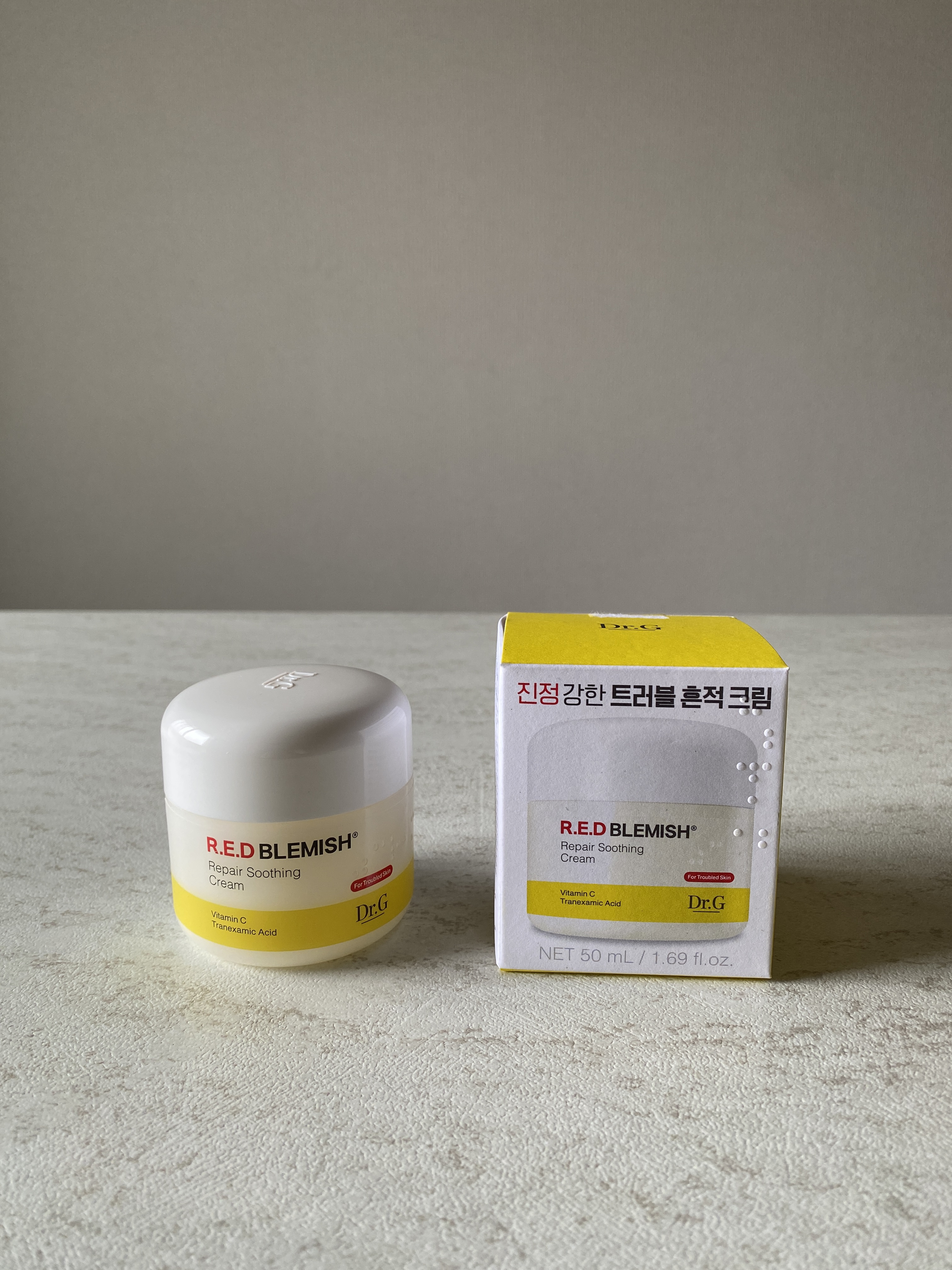 レッドブレミッシュ リペアスージングクリーム/Dr.G/フェイスクリームを使ったクチコミ（3枚目）