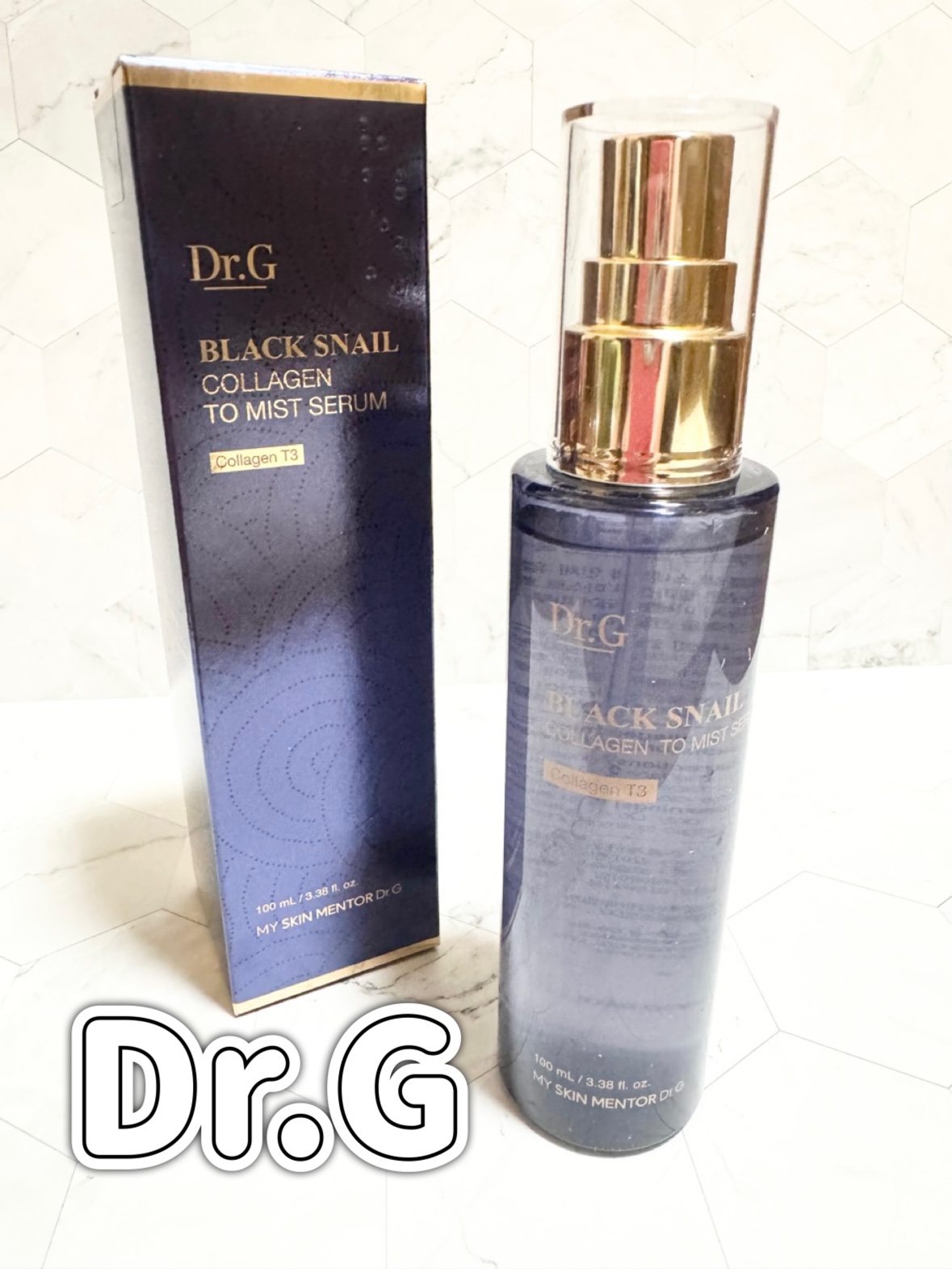 ドクタージー ブラックスネイル コラーゲンミスト/Dr.G/ミスト状化粧水を使ったクチコミ（1枚目）