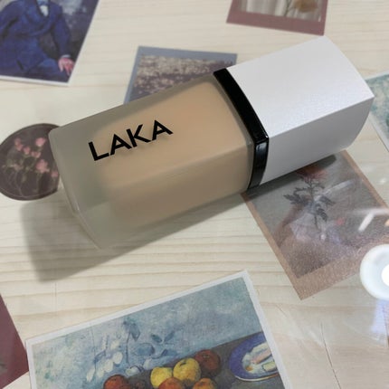 Laka シン スティラー UV ファンデーション のクチコミ「《 LAKA シン スティラー UV ファンデーション 》
価         格▶︎3,5.....」(1枚目)