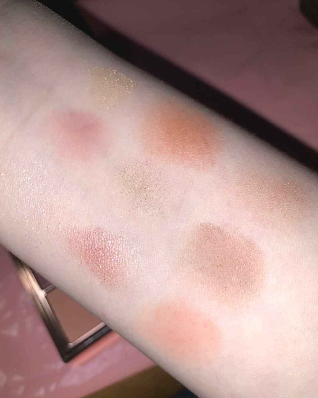 VenusMarble 9色アイシャドウパレット/Venus Marble/アイシャドウパレットを使ったクチコミ（3枚目）