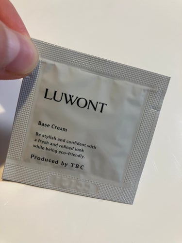 LUWONT ベースクリームのクチコミ「LUWONT
ベースクリーム
サンプル

家にあったので、使ってみました！

〜以外ホームペー.....」（1枚目）