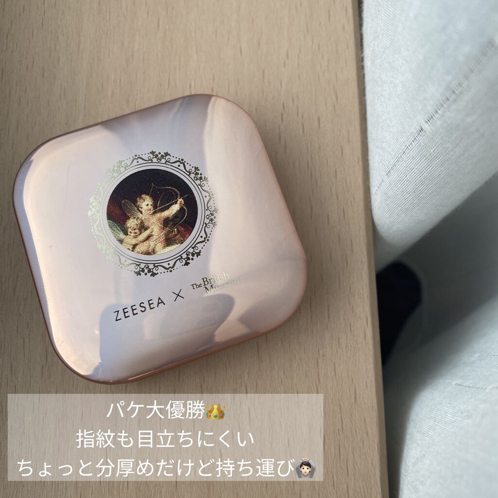 エンジェルキューピッドキスハイライター/ZEESEA/パウダーハイライトを使ったクチコミ（2枚目）