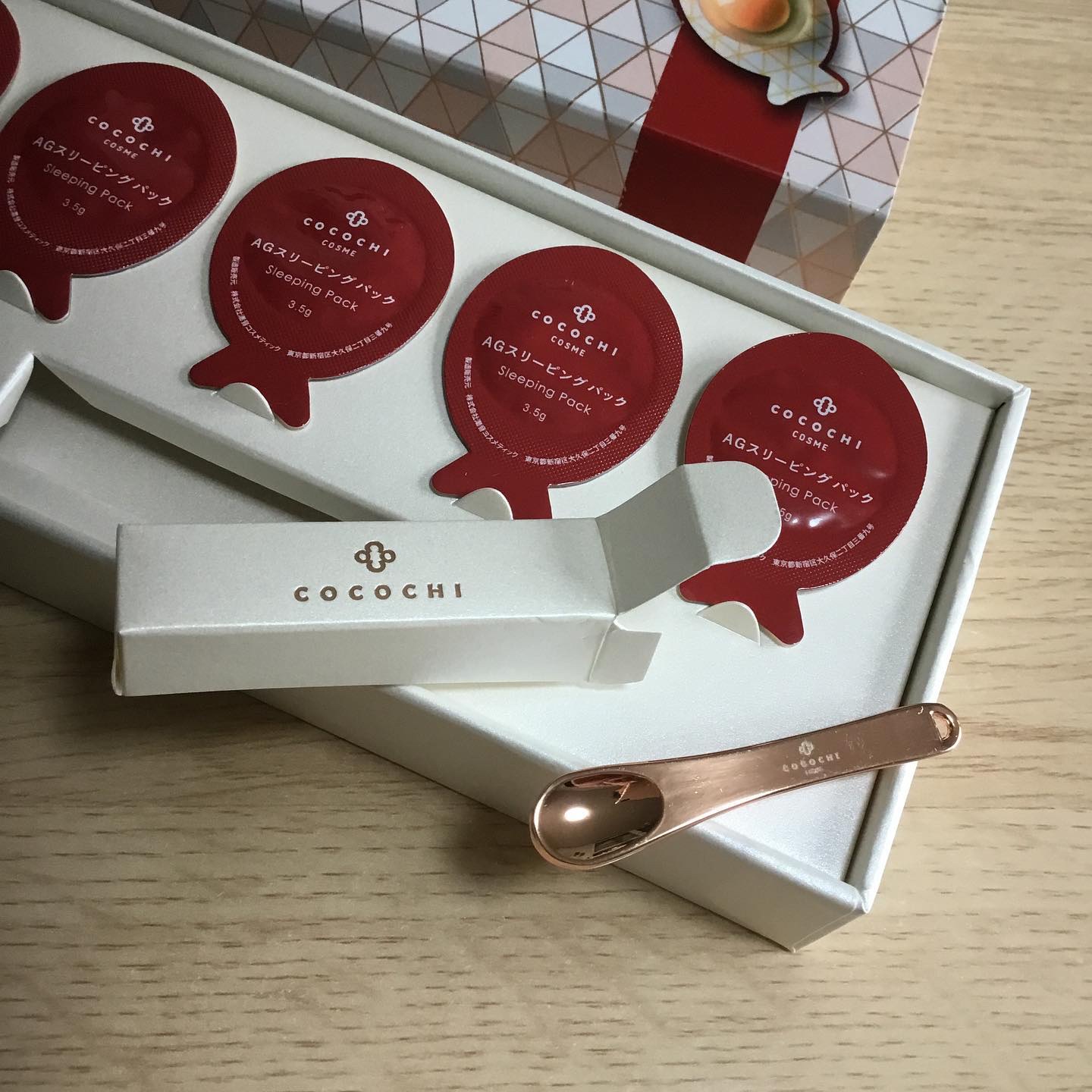 ココチ AG スリーピングパック N/COCOCHI/フェイスクリームを使ったクチコミ（2枚目）
