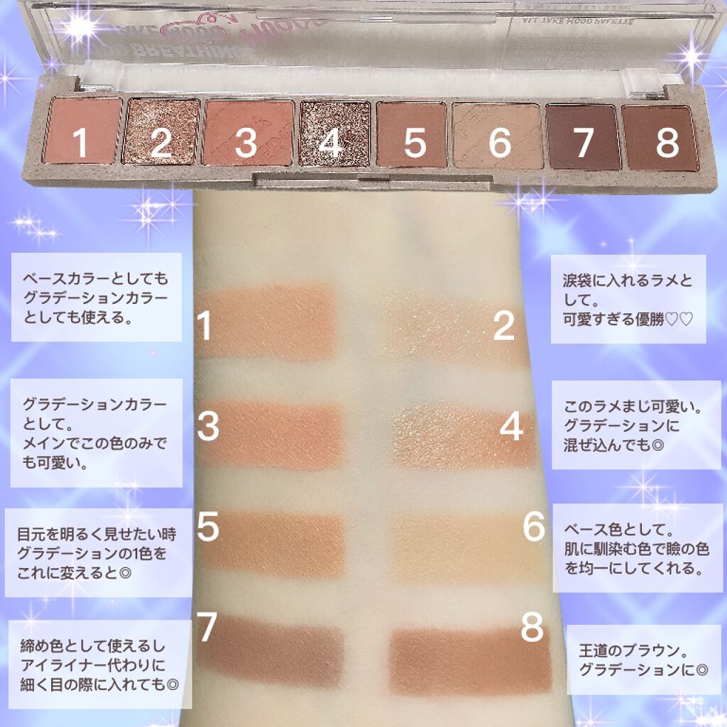 オール テイク ムード パレット(24AD)/PERIPERA/アイシャドウパレットを使ったクチコミ（2枚目）