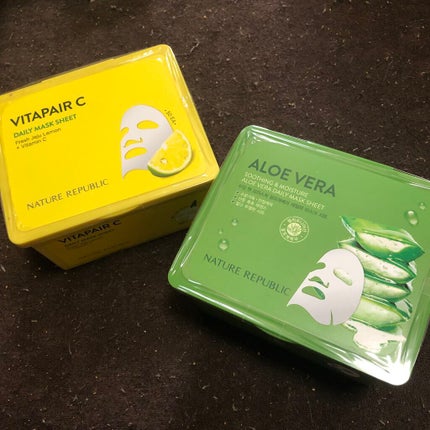 マイルド&モイスチャーアロエデイリーシートマスク/ネイチャーリパブリック/シートマスク・パックを使ったクチコミ(1枚目)
