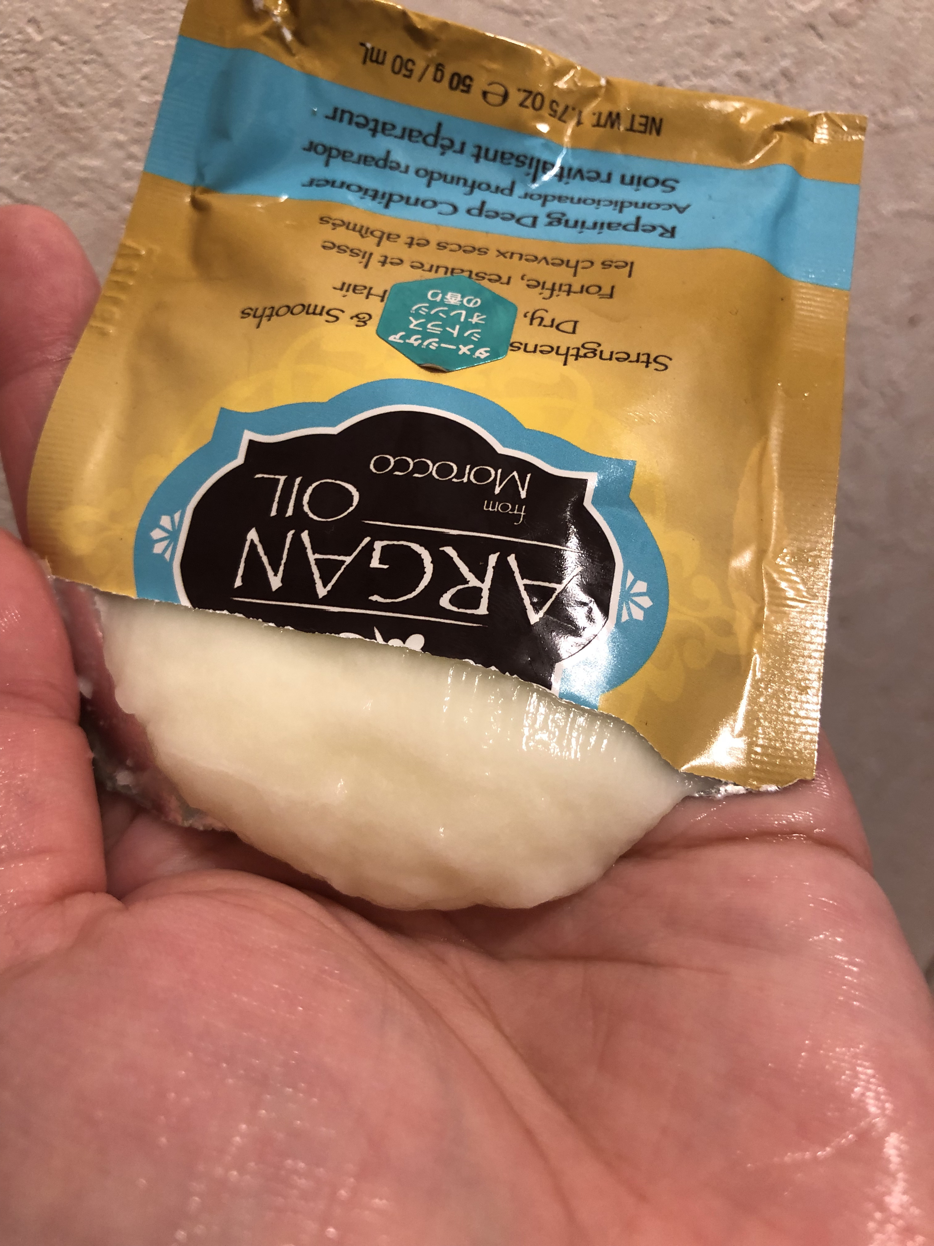 アルガンオイルダメージケアディープコンディショナー/HASK/コンディショナー単品を使ったクチコミ（3枚目）