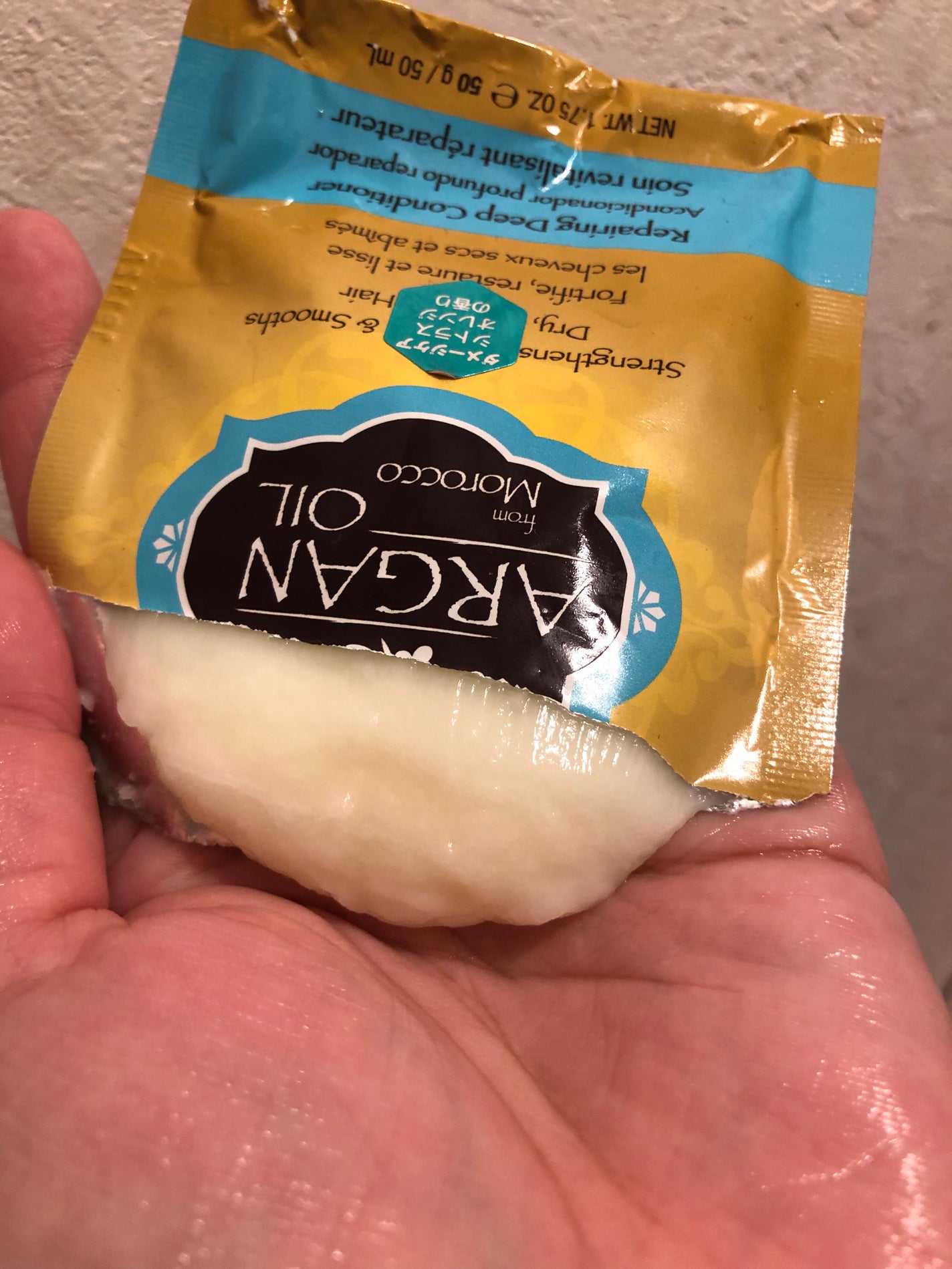 アルガンオイルダメージケアディープコンディショナー/HASK/コンディショナー単品を使ったクチコミ(3枚目)