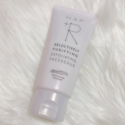 フェイススクラブ /HAP+R/スクラブ・ゴマージュを使ったクチコミ(1枚目)