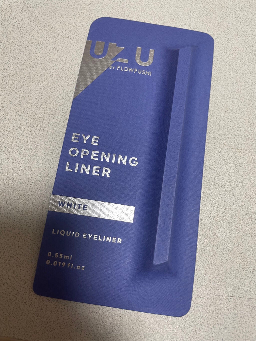 EYE OPENING LINER/UZU BY FLOWFUSHI/リキッドアイライナーを使ったクチコミ(2枚目)