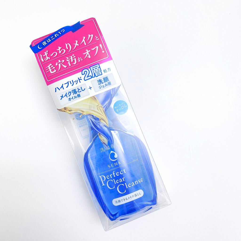 洗顔専科 パーフェクトクリアクレンズ/SENKA(専科)/クレンジングジェルを使ったクチコミ(1枚目)
