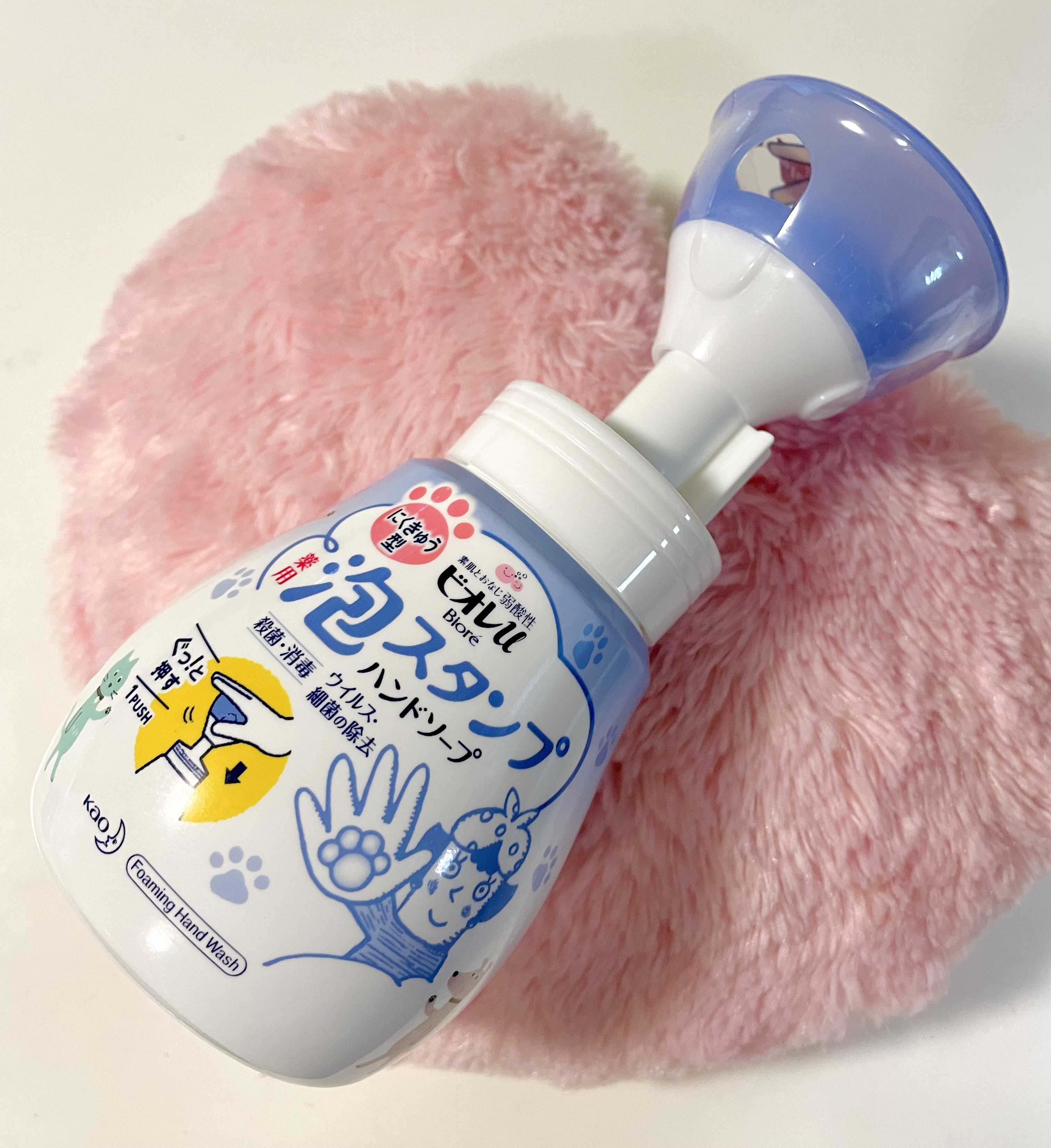 ビオレu 泡スタンプハンドソープ【医薬部外品】/ビオレu/ハンドソープを使ったクチコミ（1枚目）