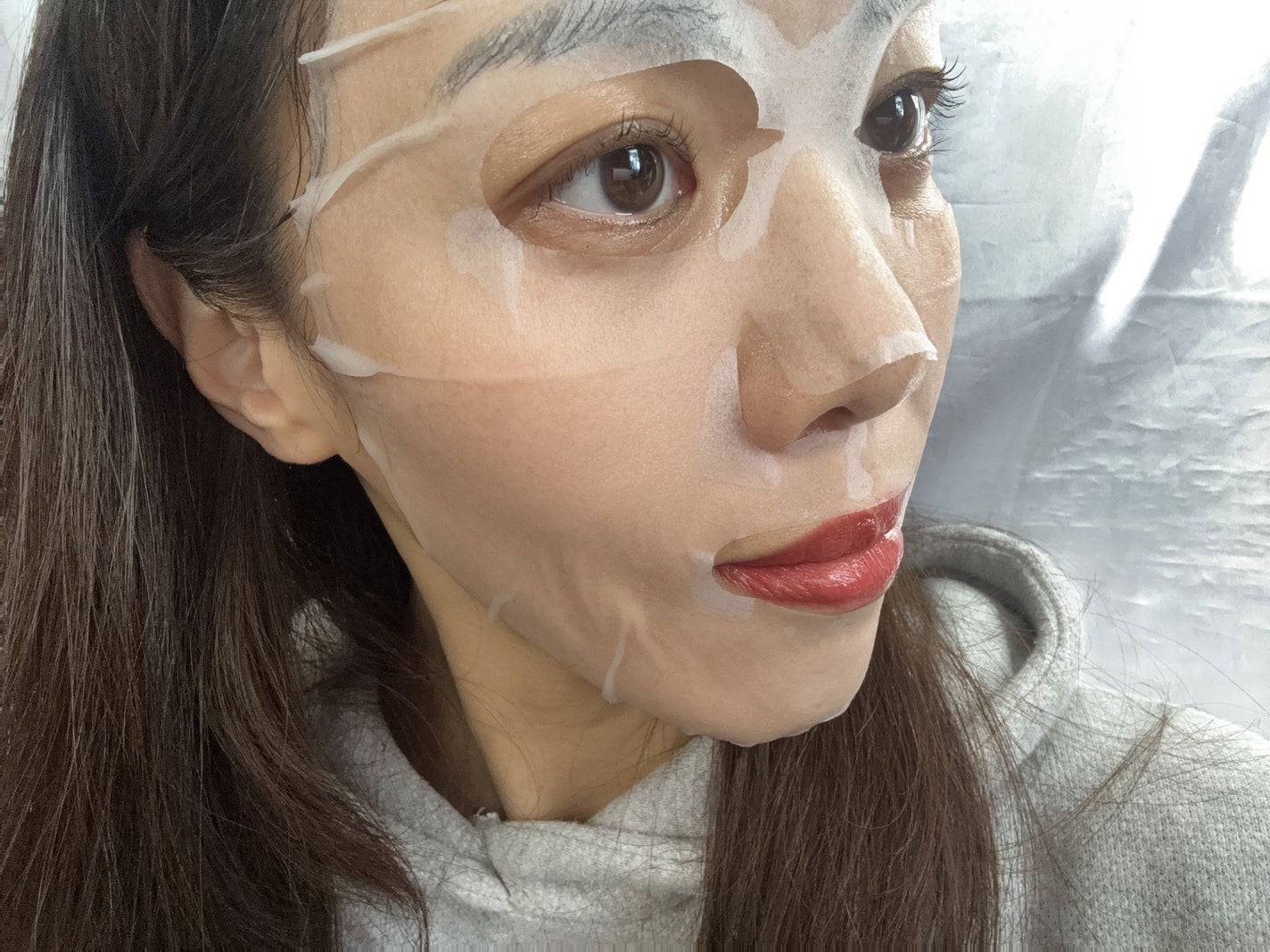 MISAKI on LIPS 「✔︎コラーゲン取り出して使うマスクパック毎日風呂上りのスキン..」(4枚目)